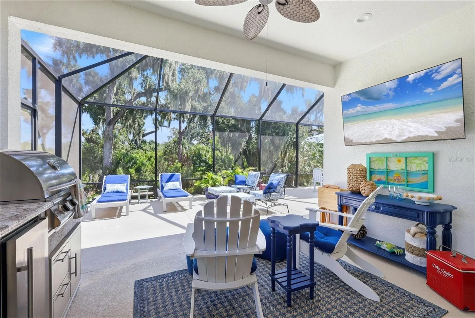 Outdoor Kitchen on Lanai