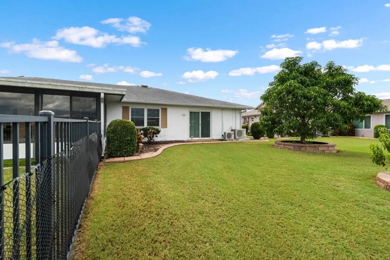 Beautiful curbing surrounds the home