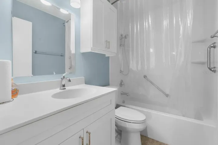 Updated guest bathroom