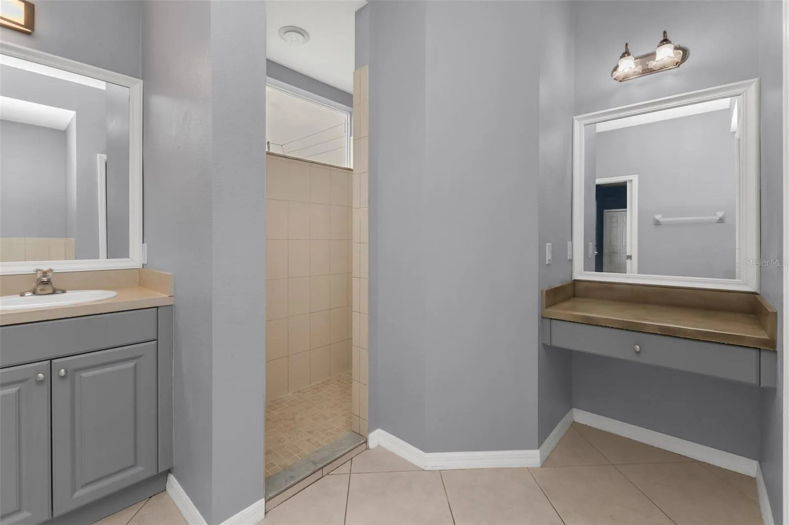 Primary bathroom walk-in-shower