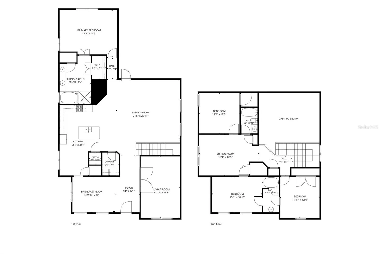 Floorplan, Main Home