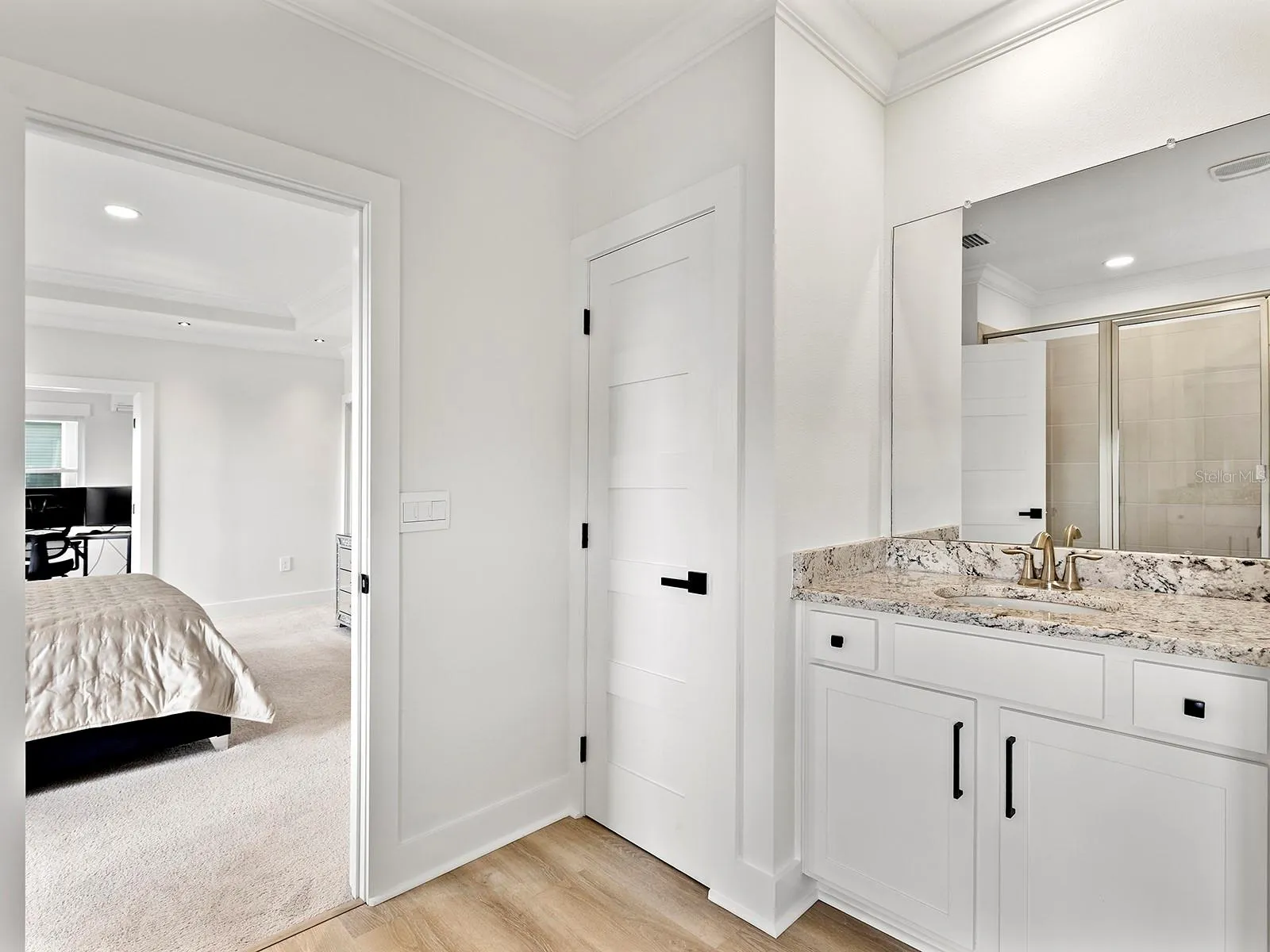 Primary bathroom on second floor
