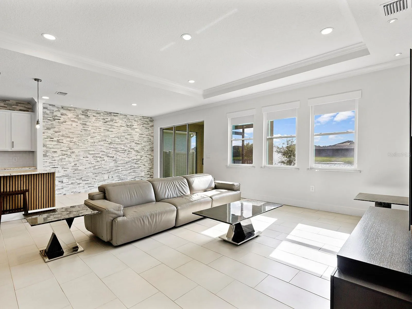 spacious great room