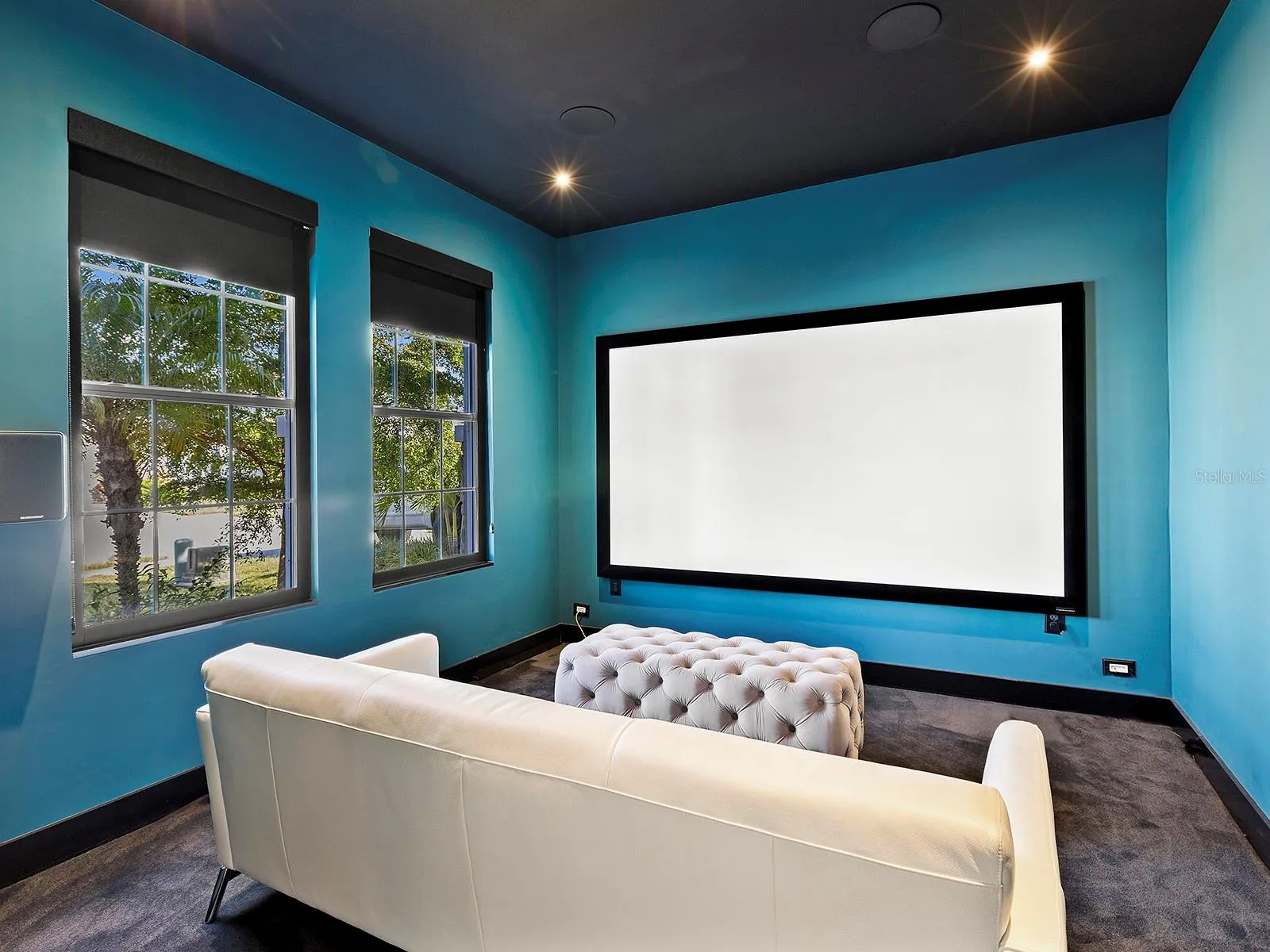 First floor media room or den