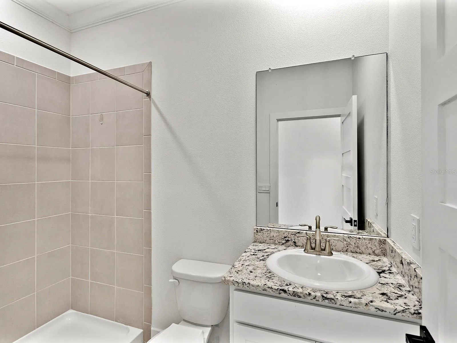 Hallway bathroom