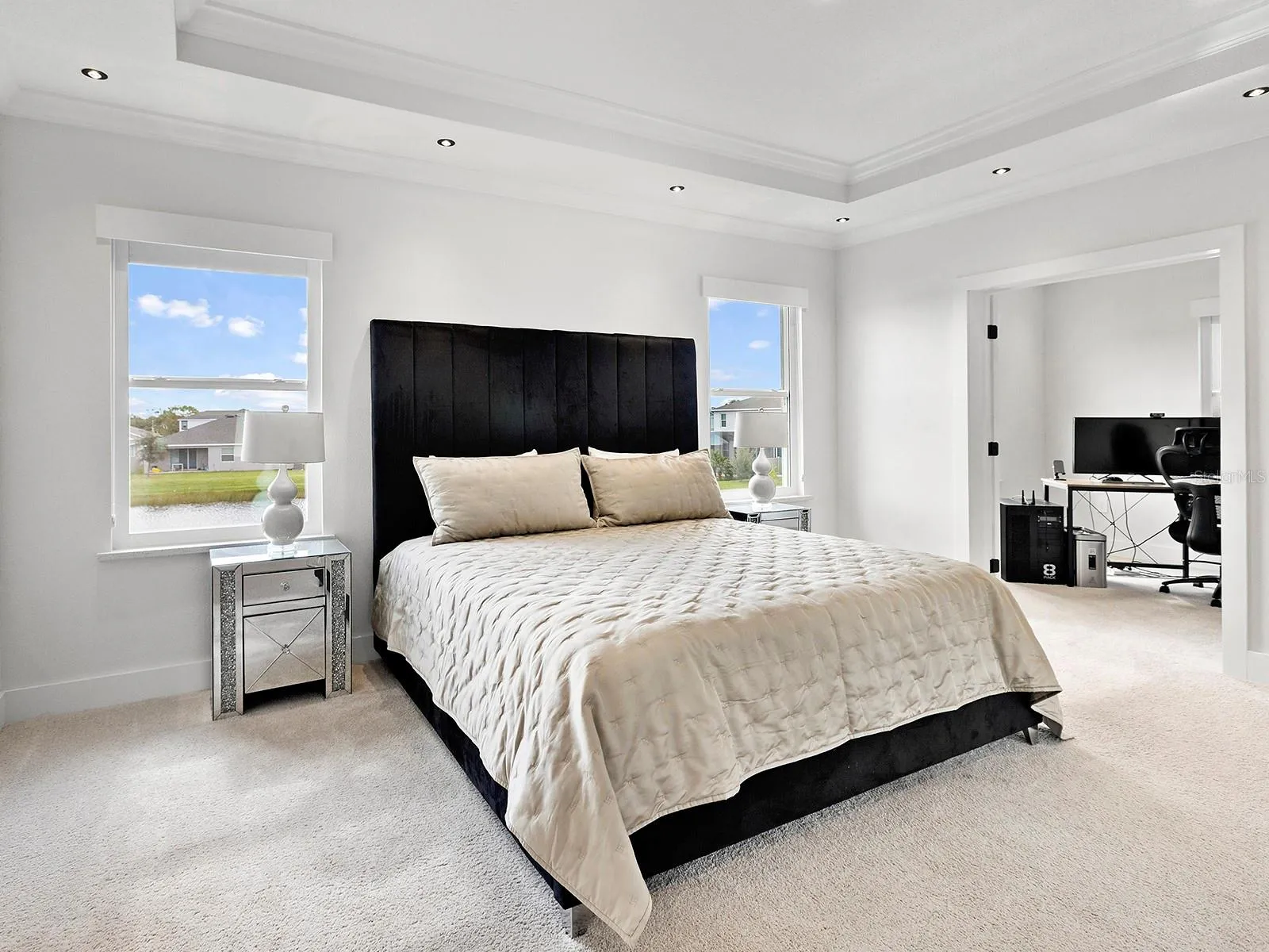 Primary suite on second floor