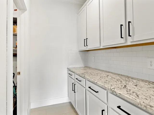 Butler's pantry off the kitchen