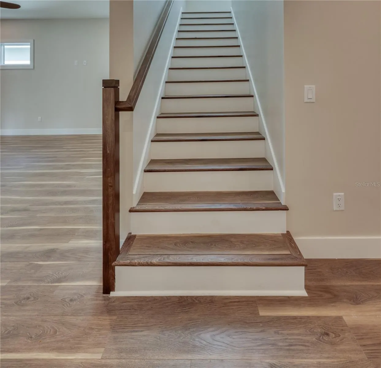 Stairs up to Landing