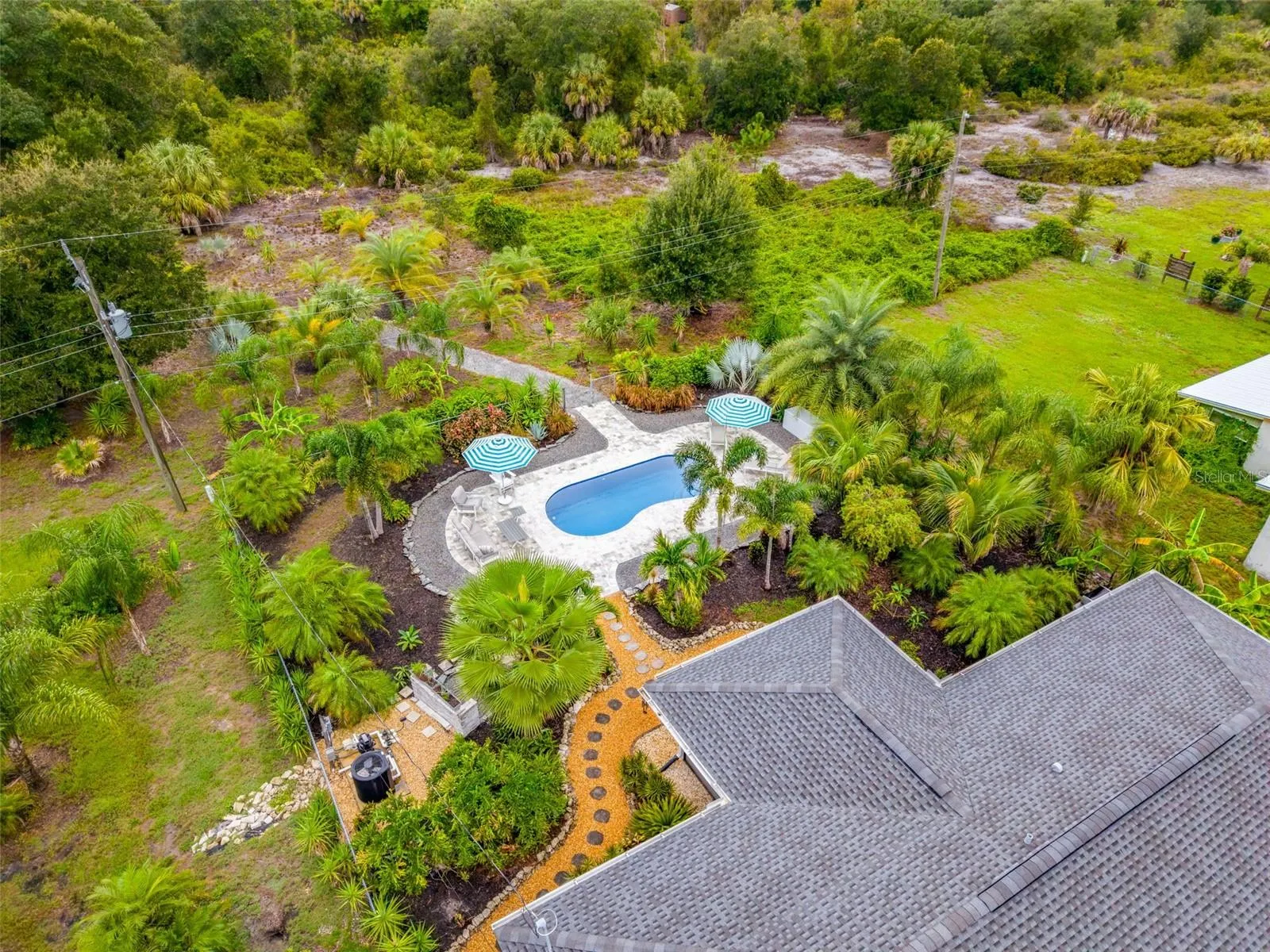 Privacy of 1.26 Acres and Brand New Resort Style Pool