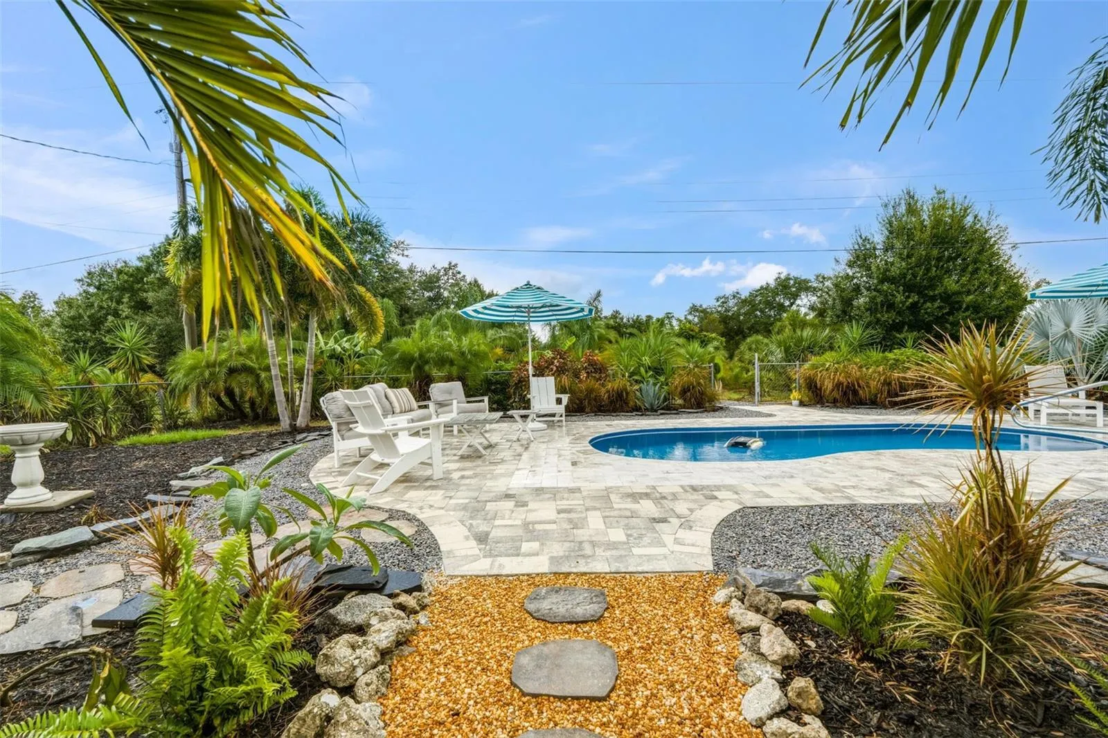 Fenced Pool Area