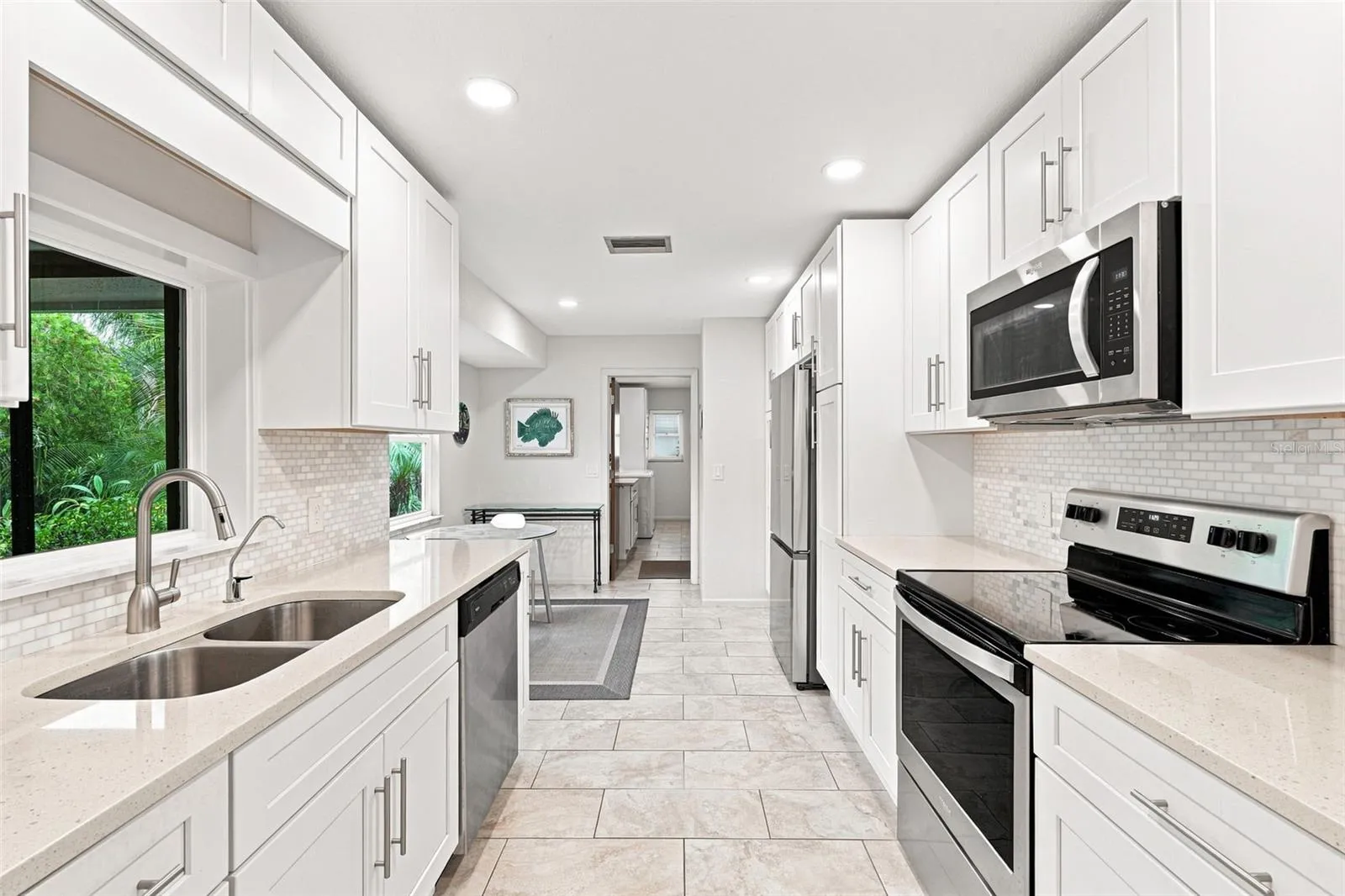 Exceptionally Wide Custom Kitchen