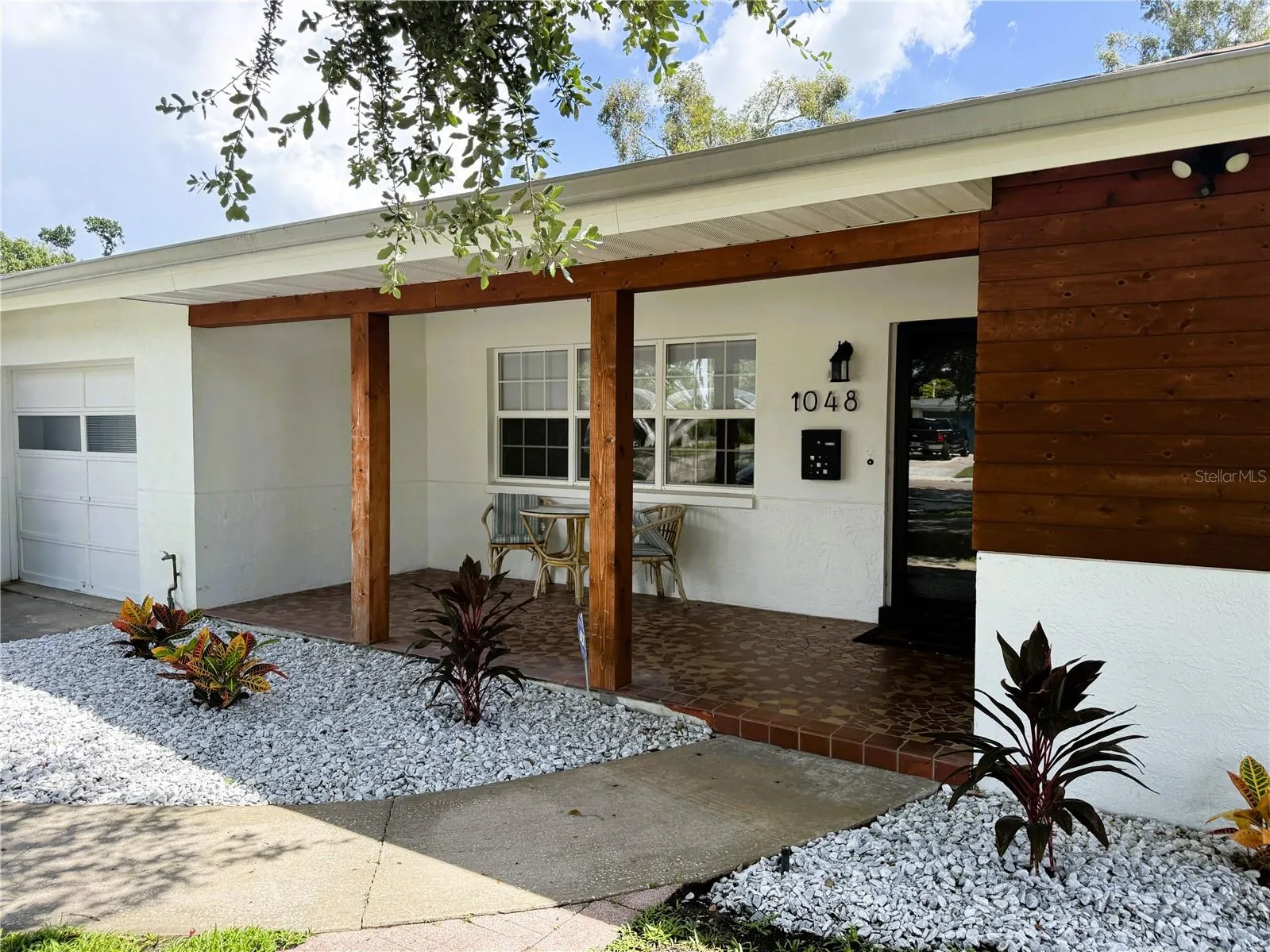 Welcoming Covered Front Porch