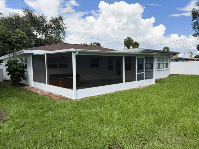 Enclosed Rear Patio