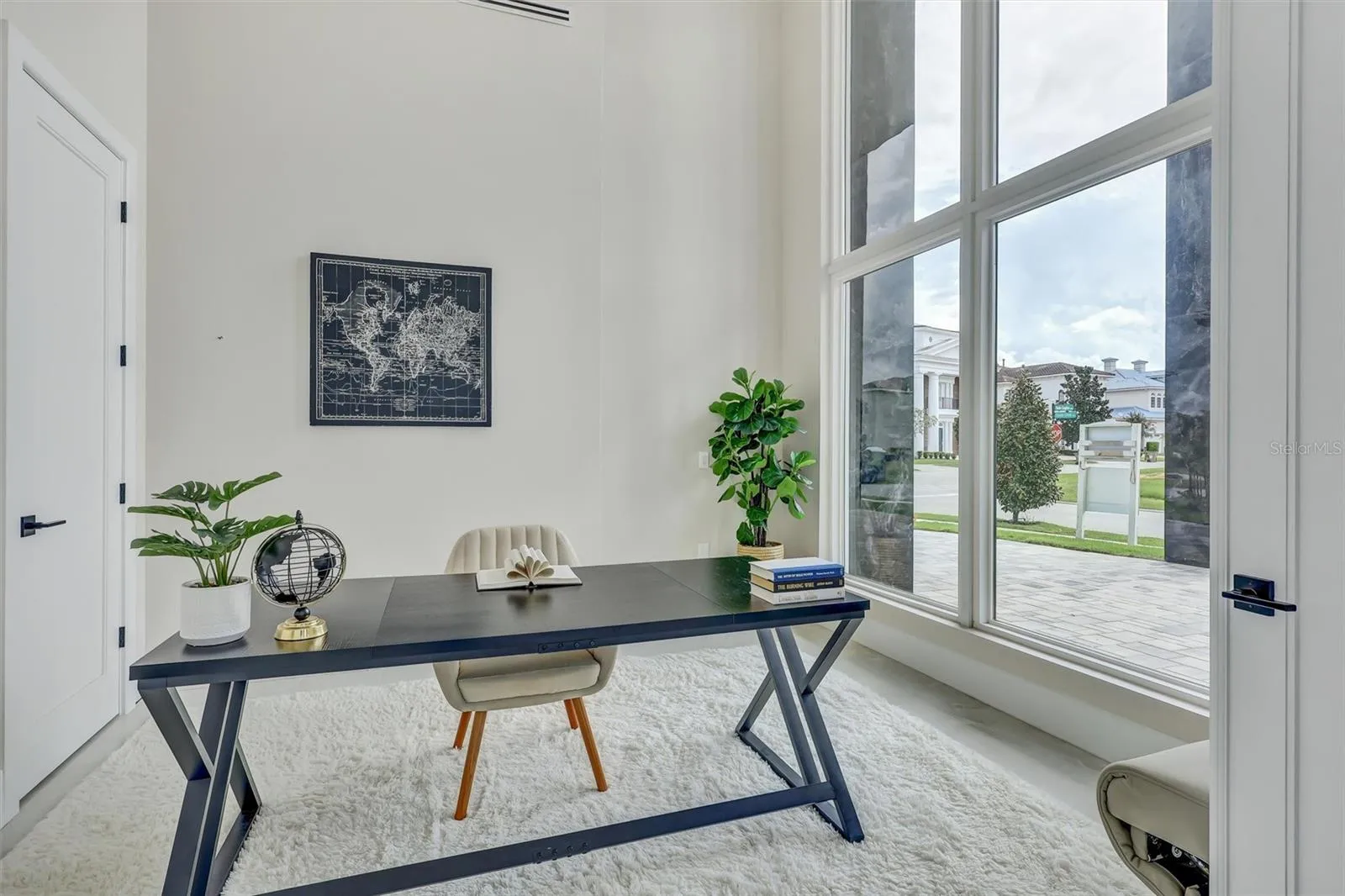 Private main-floor office with abundant natural light