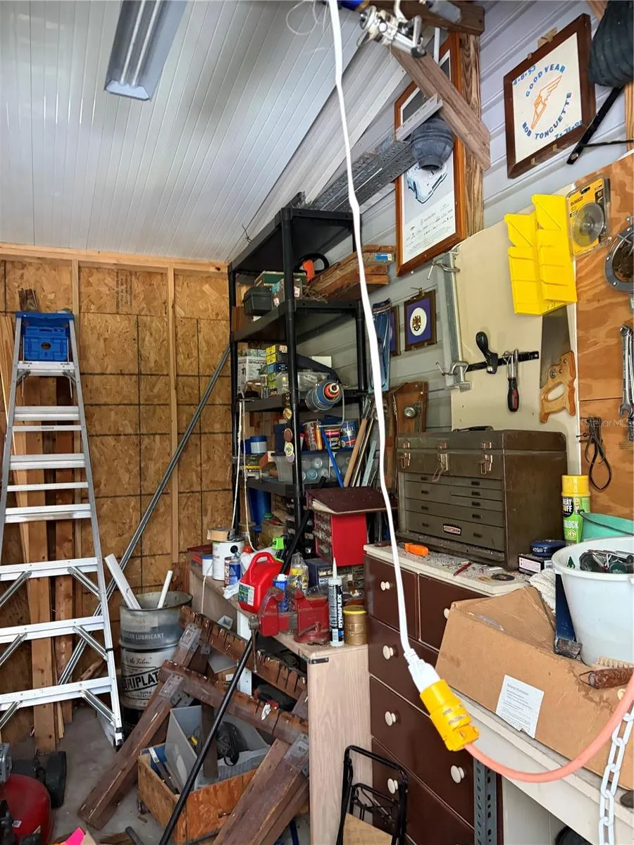Right side of Shed for Storage
