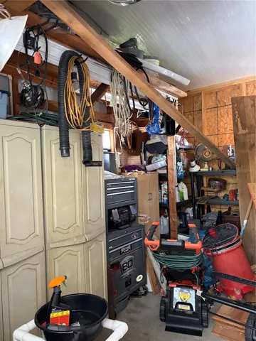 Shed for storage