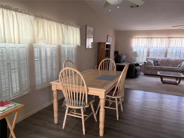 Dining area
