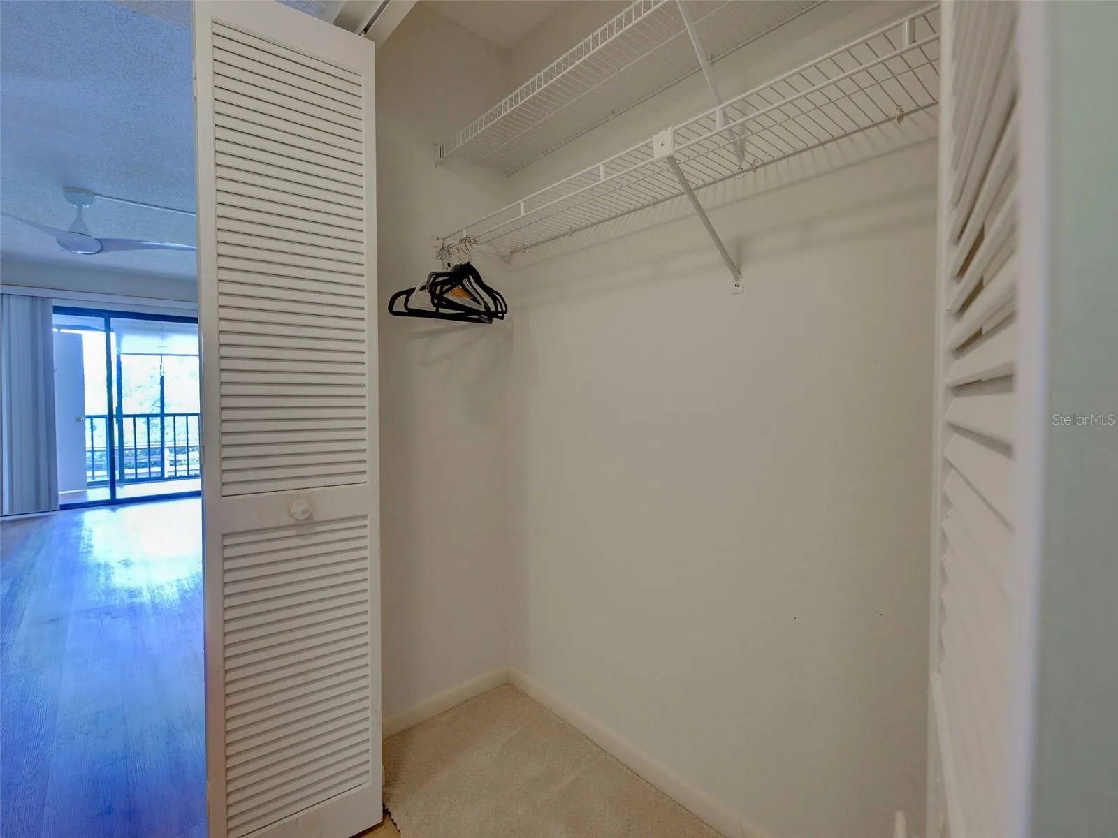 Primary closet