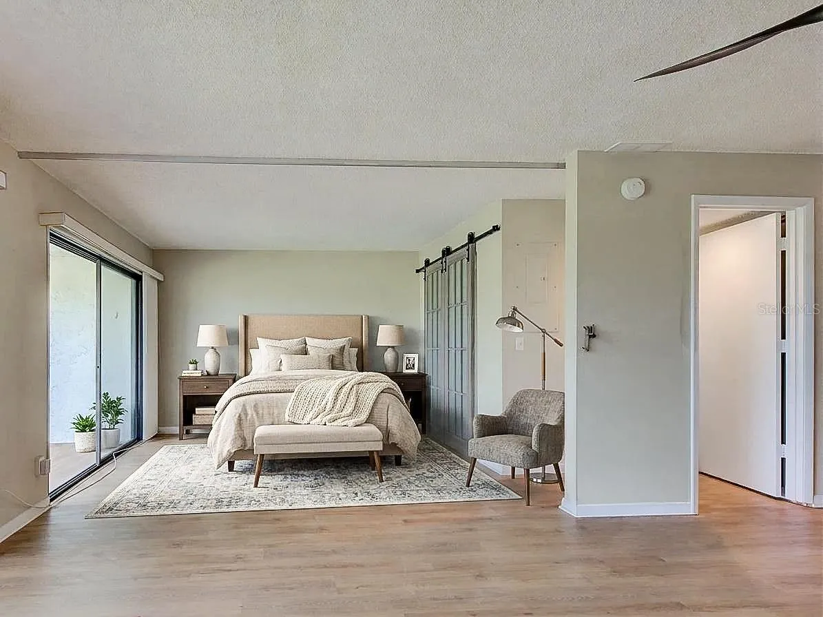 2nd Bedroom staged