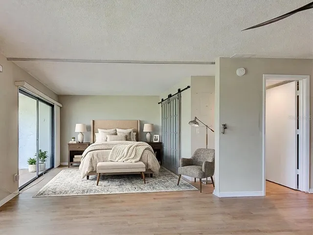 2nd Bedroom staged
