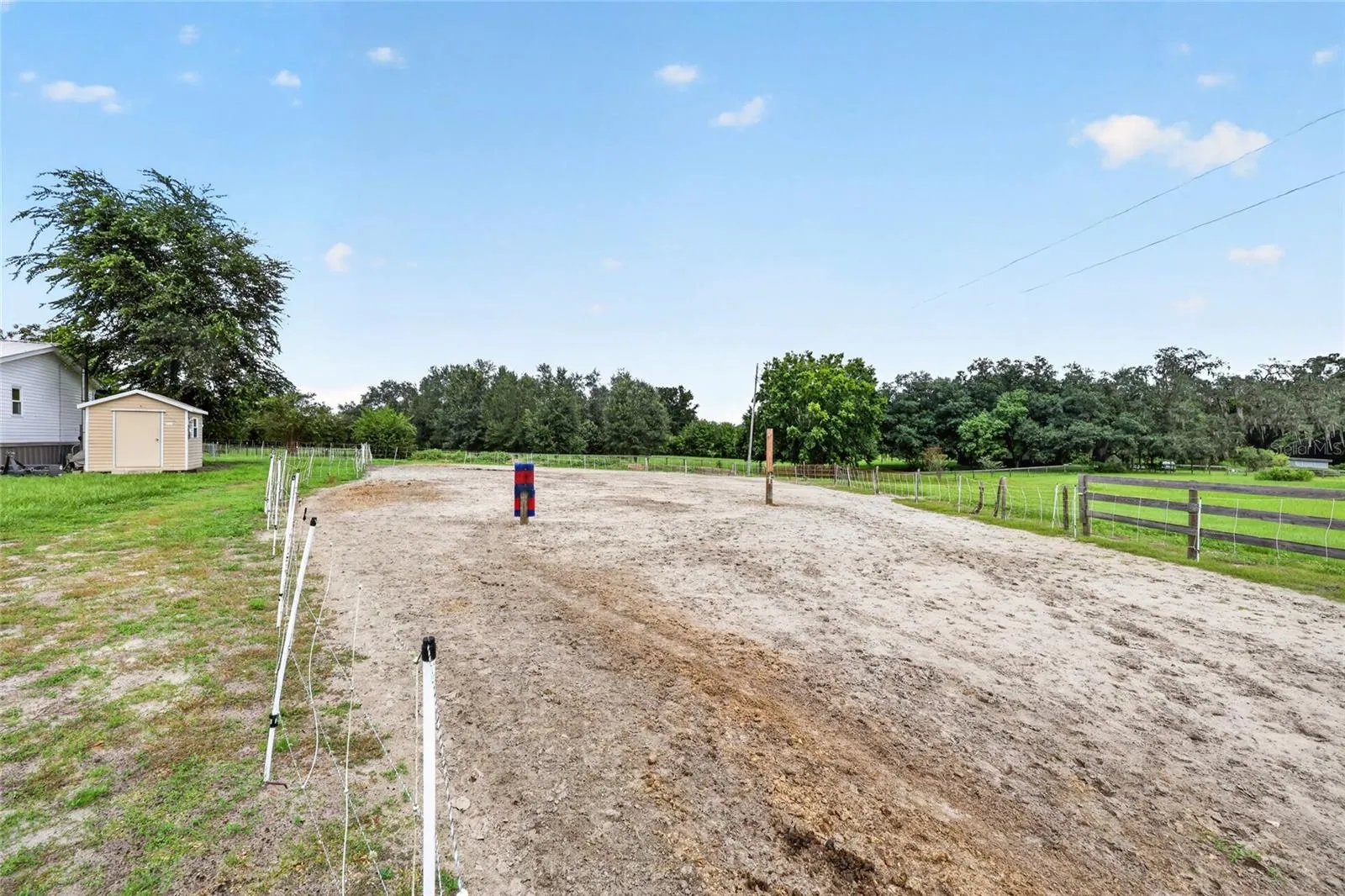 Dry lot or Arena