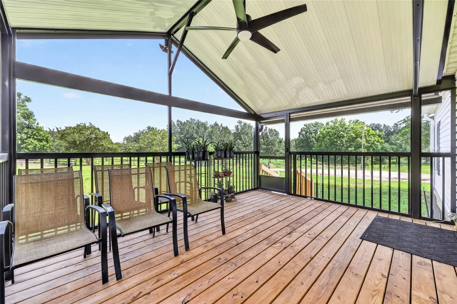 Screened porch