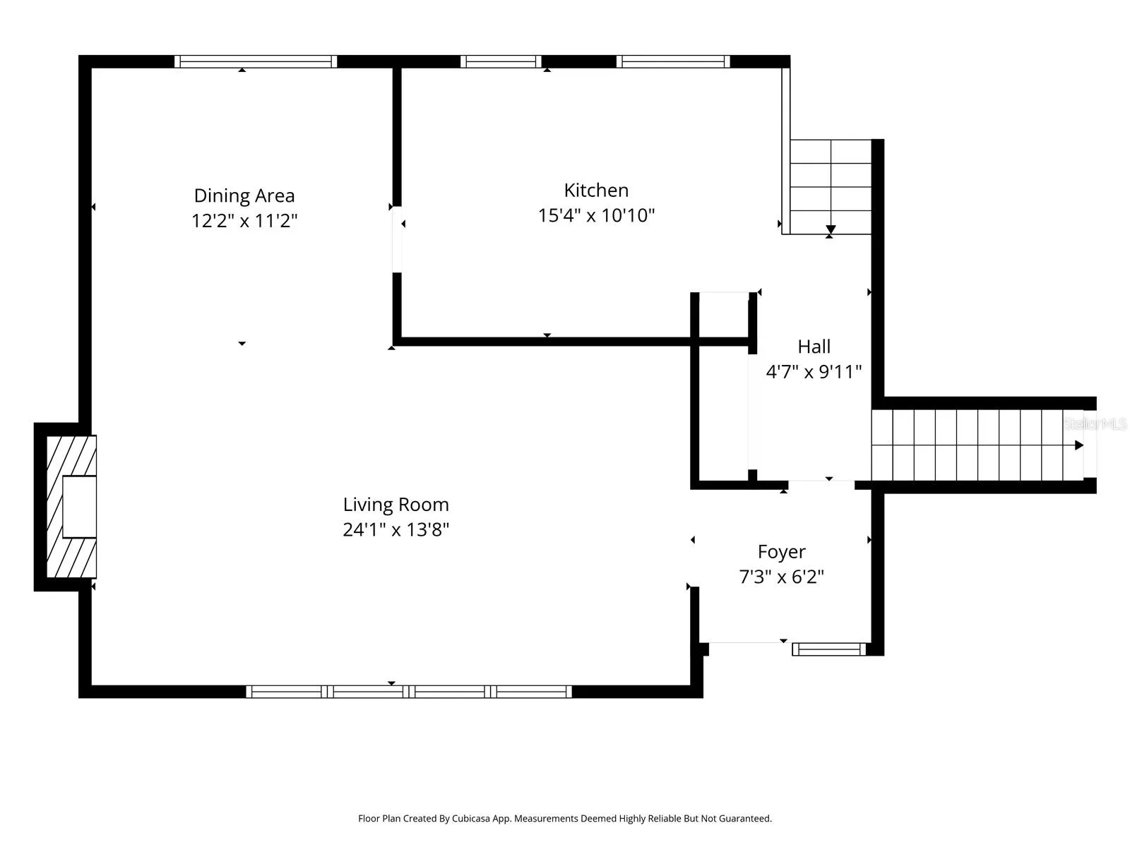 Dimensions are approximate