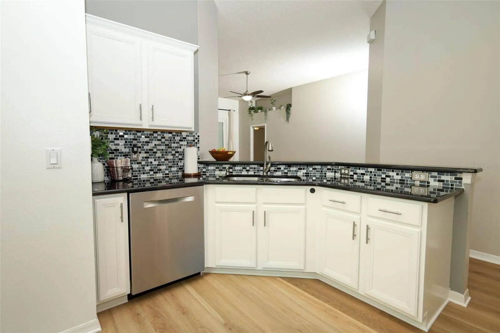 Kitchen Overlooking Family Room