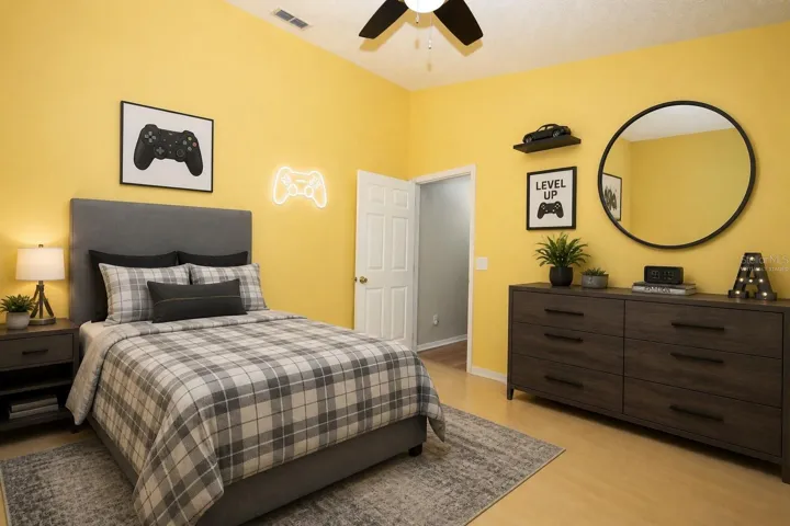 Bedroom 3 Virtually Staged