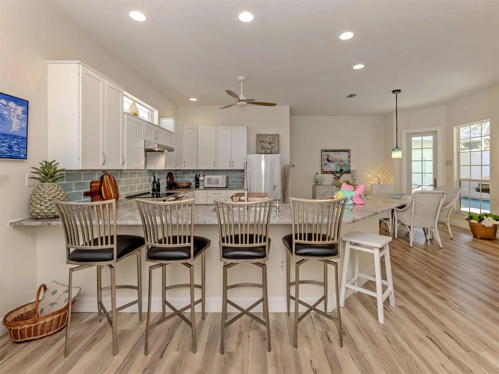 kitchen as seen from great room