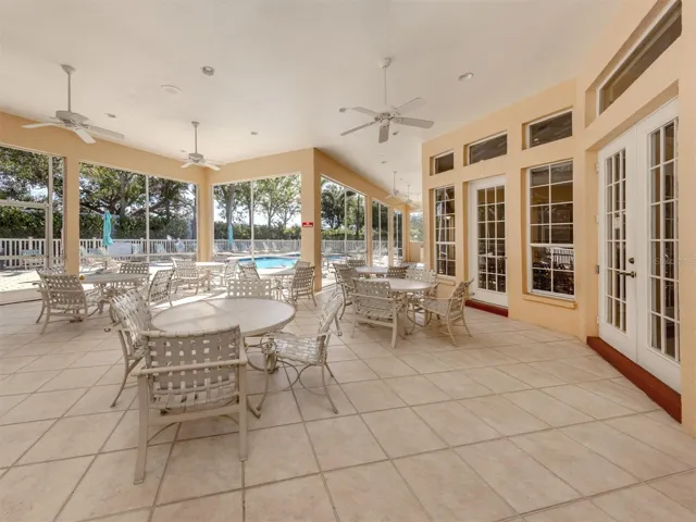 Pool-side at Bellagio clubhouse