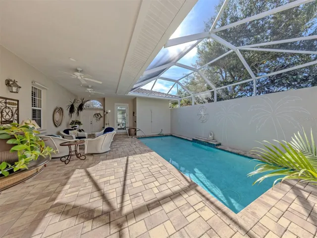 enter the beautiful courtyard