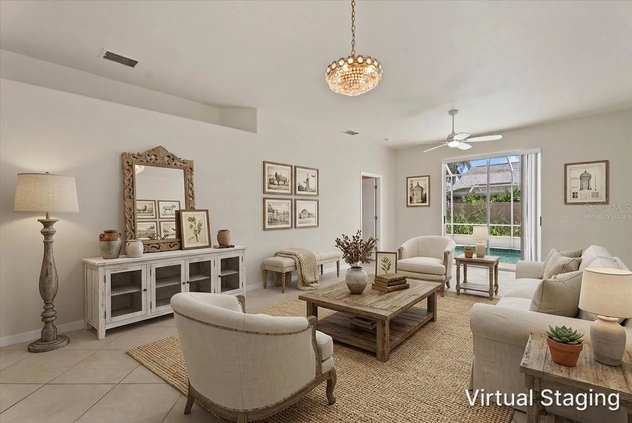 Living Rm virtually Staged