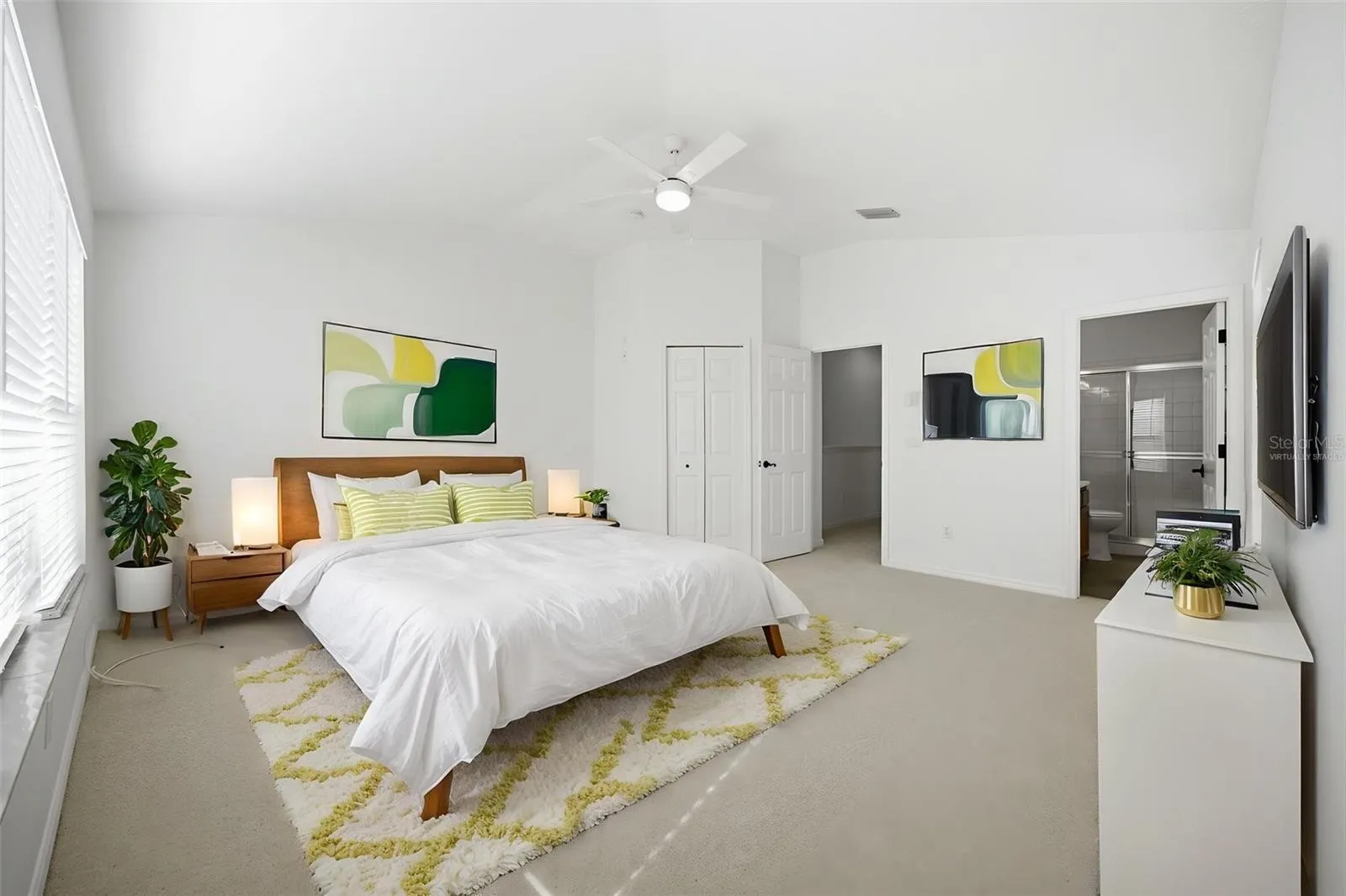 Virtually Staged, Primary Bedroom
