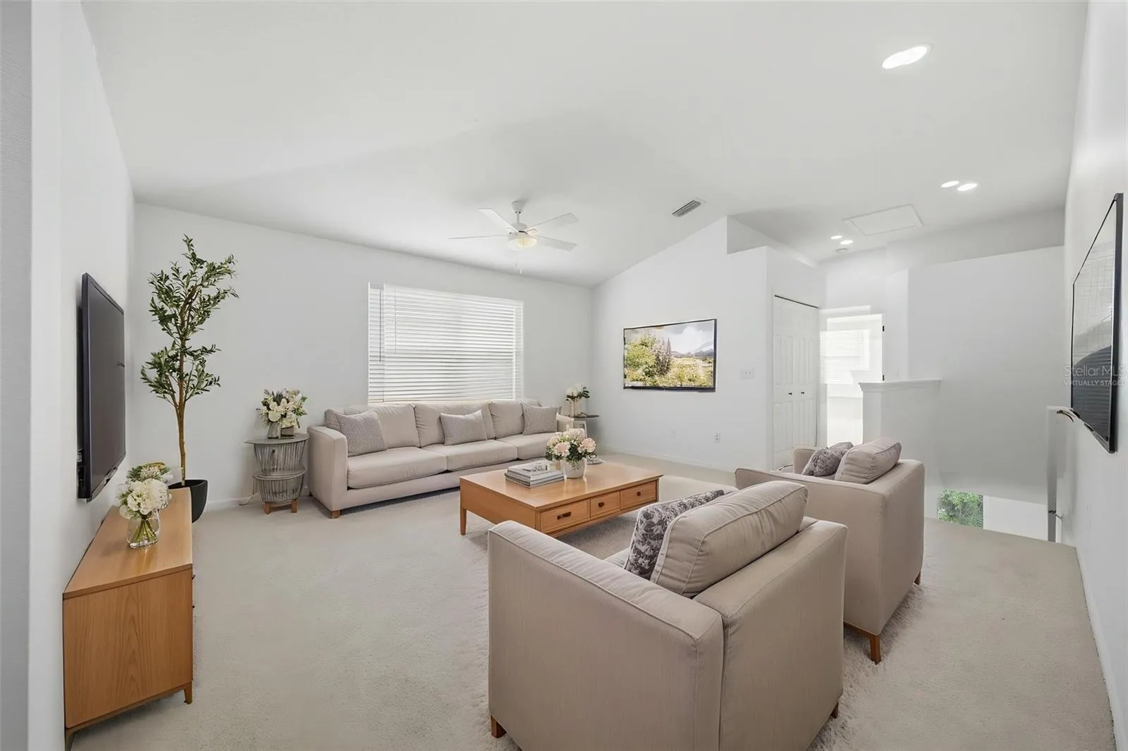 Virtually Staged, Upstairs Bonus Room