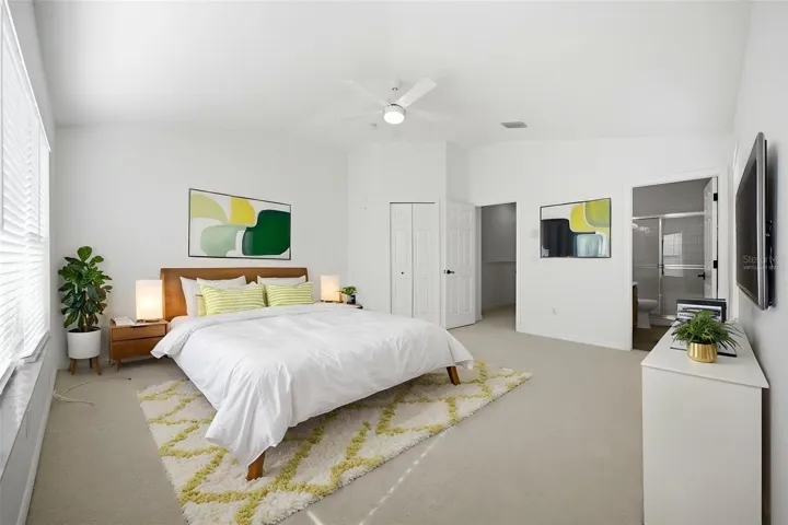 Virtually Staged, Primary Bedroom