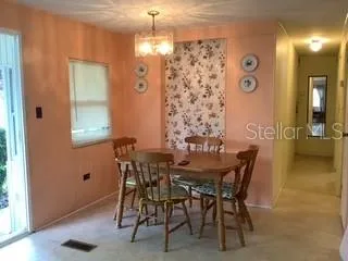Dining room off kitchen.
