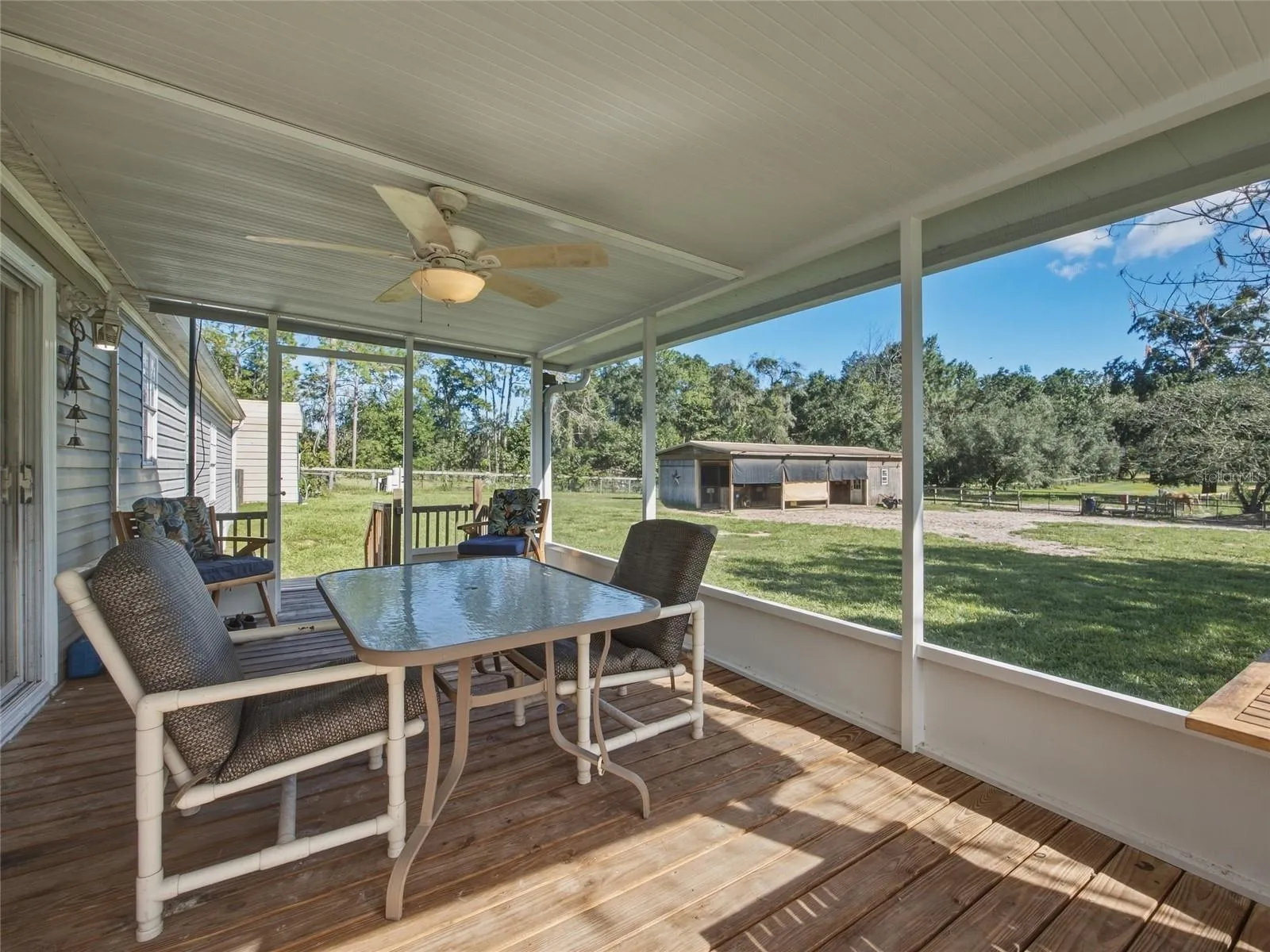 Back Screened Porch