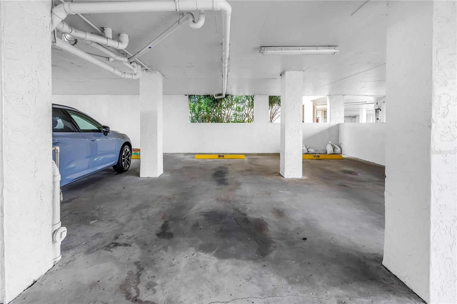 Parking spot very close to elevator