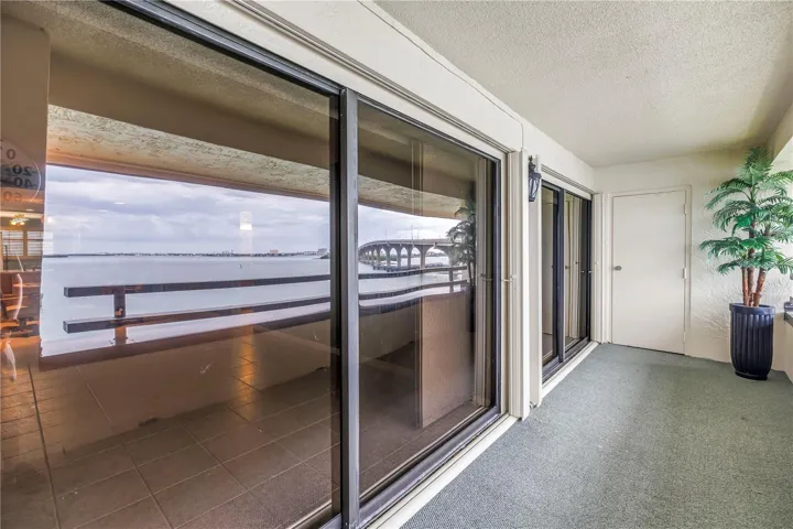 Balcony opens to LR and Primary Bedrrom