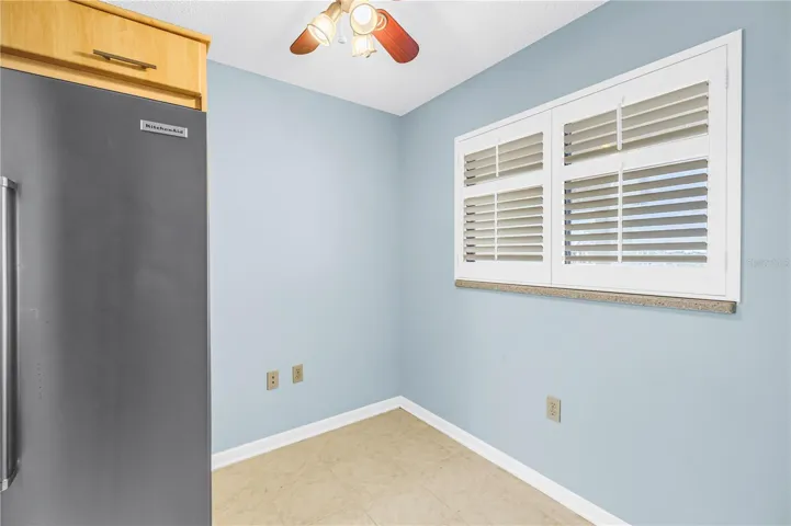 Dining/Breakfast Room with Plantation Shutter