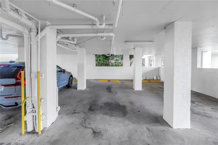 Covered parking spot #306