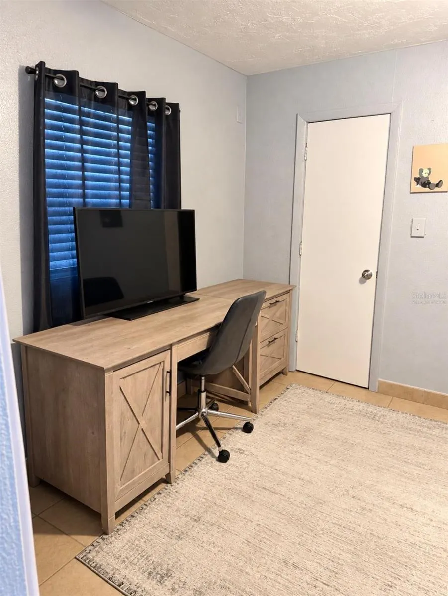 Guest room, view 2 (virtually staged)