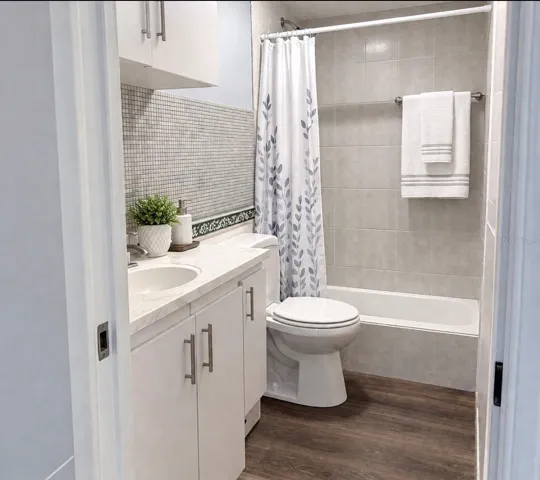 Mother-in-law suite bath