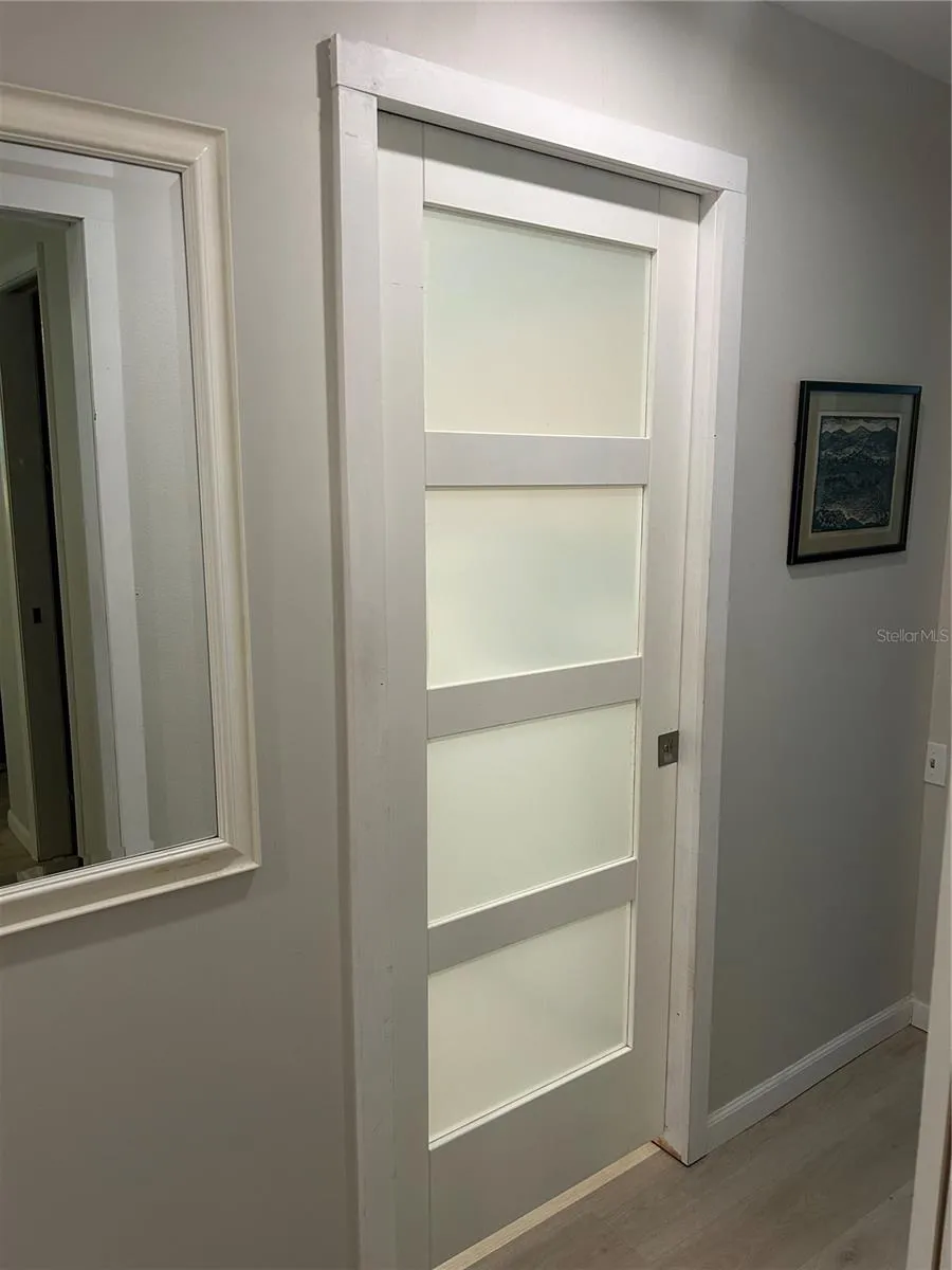 Laundry room door