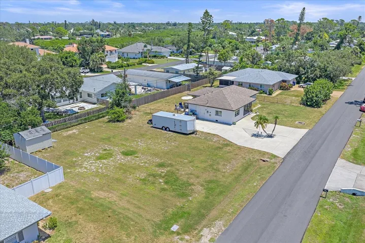 lot and house lot east view