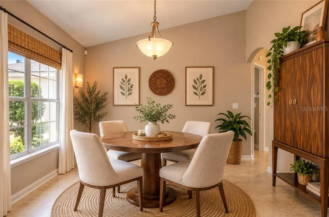 Virtually Staged Formal Dining
