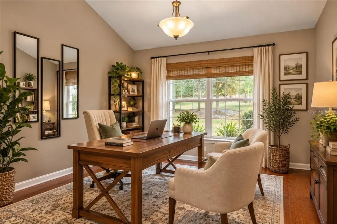 Virtually Staged Office