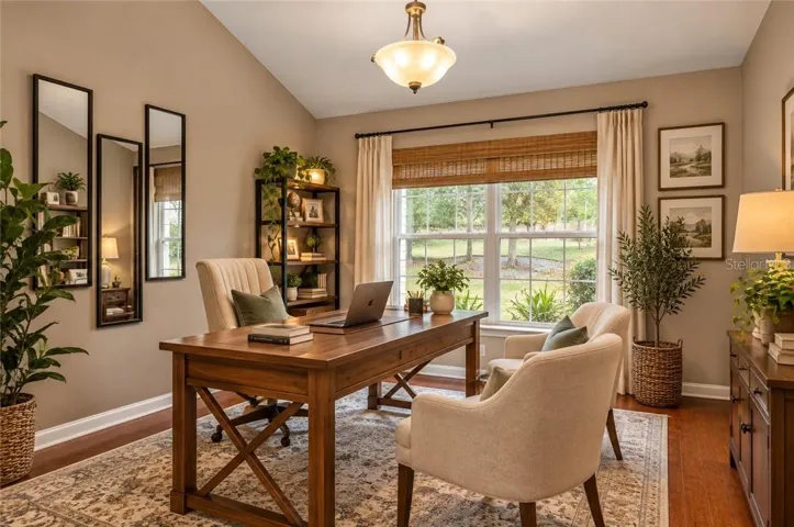Virtually Staged Office