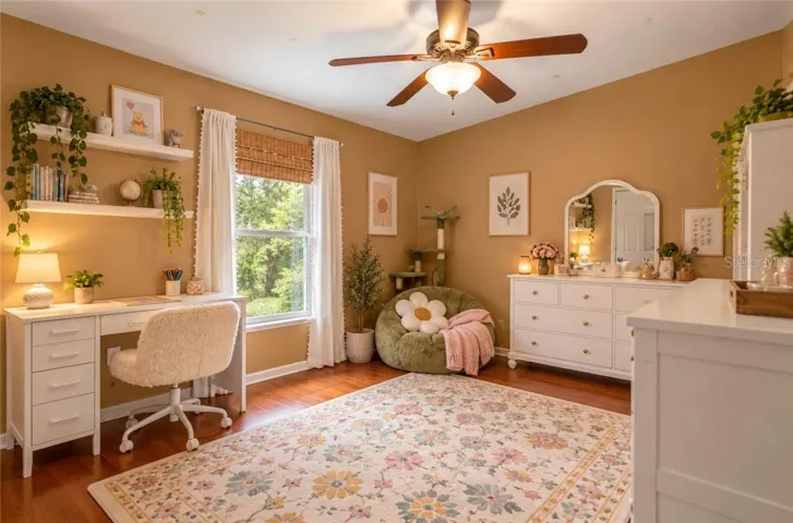 Virtually Staged Guest room
